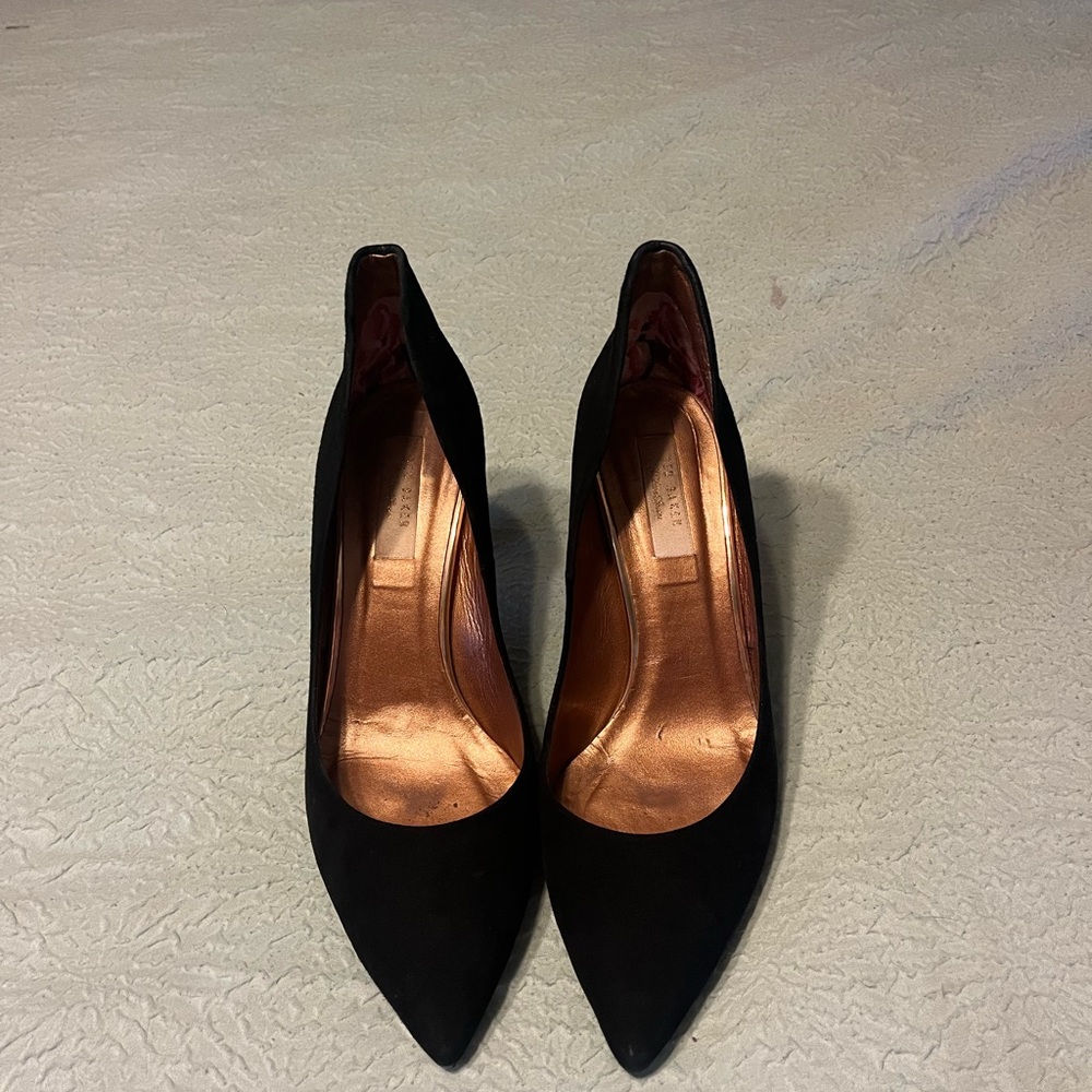 Ted Baker Black Suede Pumps